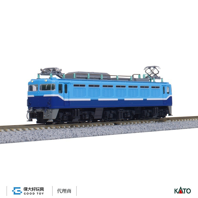 KATO 3066-S 電氣機關車 EF81 408 JR貨物試驗塗裝機