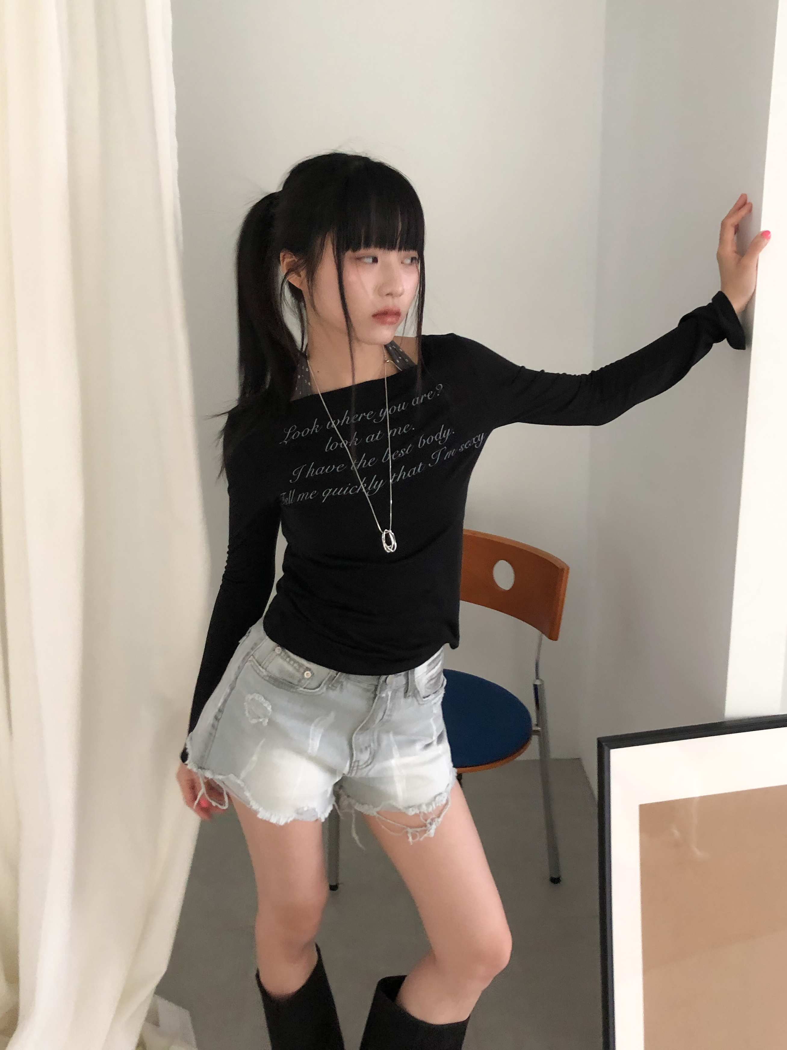 look at me t-shirt #上衣