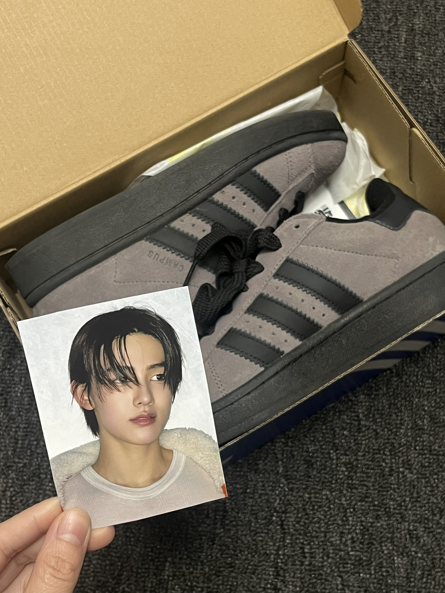 代購-Adidas Originals  CAMPUS 00s 皮革絨面革 麵包鞋 板鞋 男款 褐色 IF8770