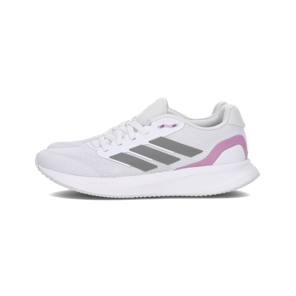 Adidas Runfalcon 5 女鞋 白銀色 愛迪達 三葉草 透氣 緩震 運動 慢跑鞋 JI3981