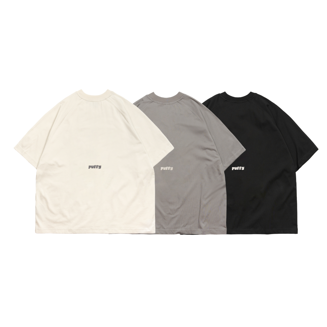 Apostle PUF-T03 PUFFY Pocket Logo Embroidered Tee 3色
