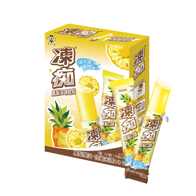 【期間限定】凍痴飲料(鳳梨口味)