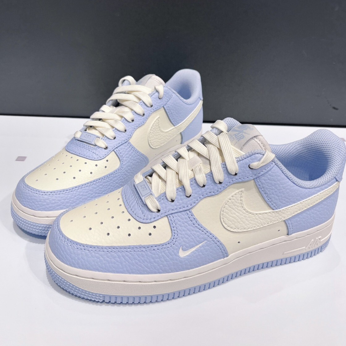 【官網限定】Nike Air Force 1 "Blue Beige" 棉花糖 女鞋 IV3222-400 IV