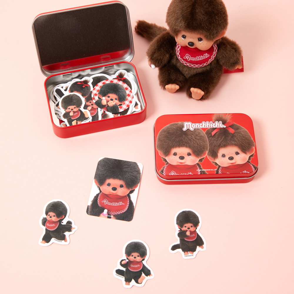 🇰🇷 MONCHHICHI 夢奇奇 蒙奇奇 鐵盒貼紙包 組合 / 預購