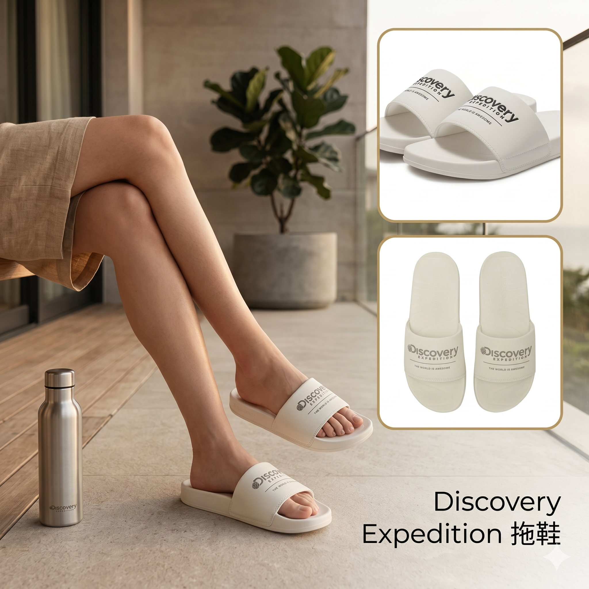 【預購】Discovery Expedition H050573 拖鞋