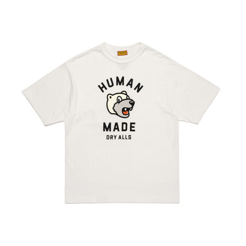 【日本限時連線代購】HUMAN MADE GRAPHIC T-SHIRT 北極熊印花短踢 兩色