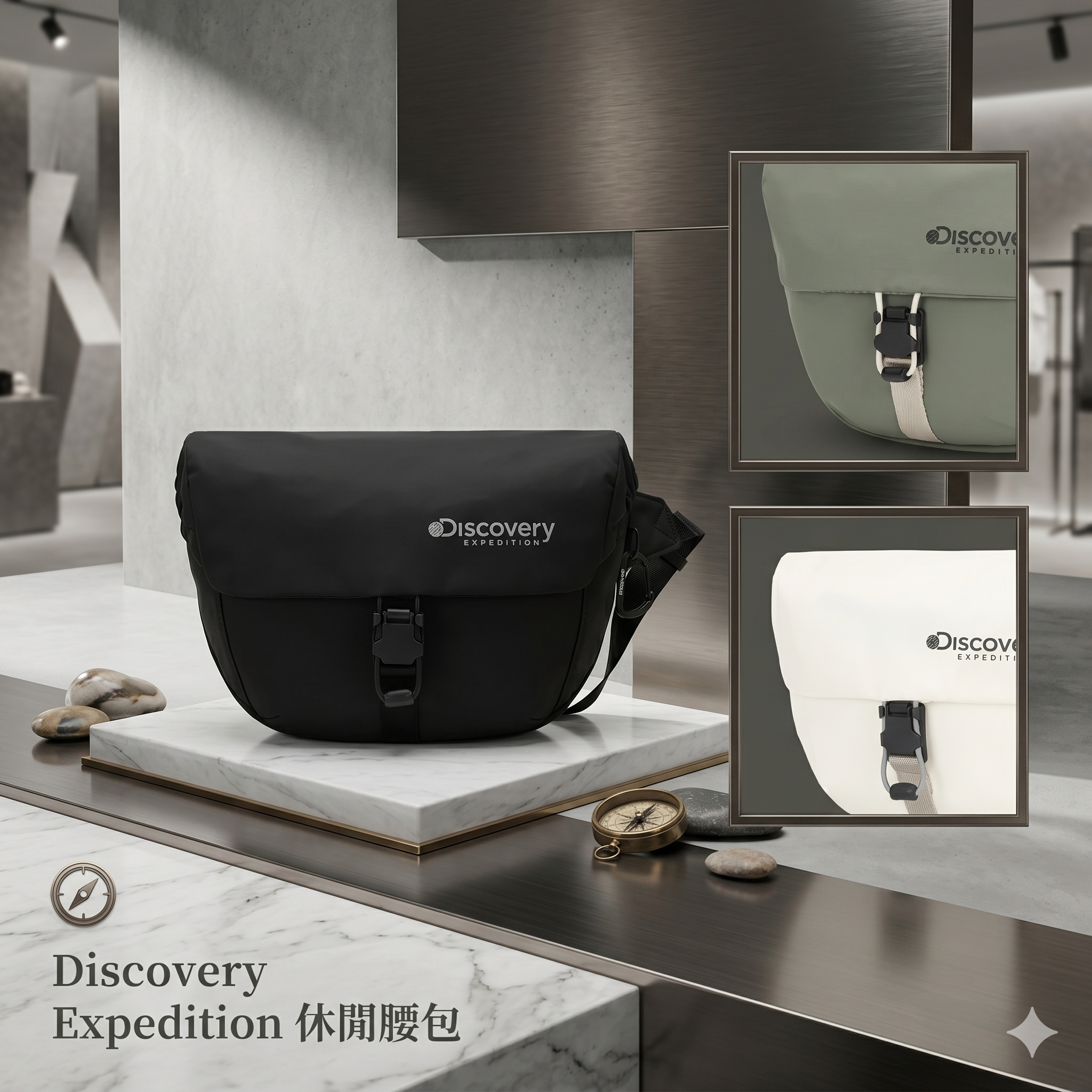 【預購】Discovery Expedition H050577  休閒腰包