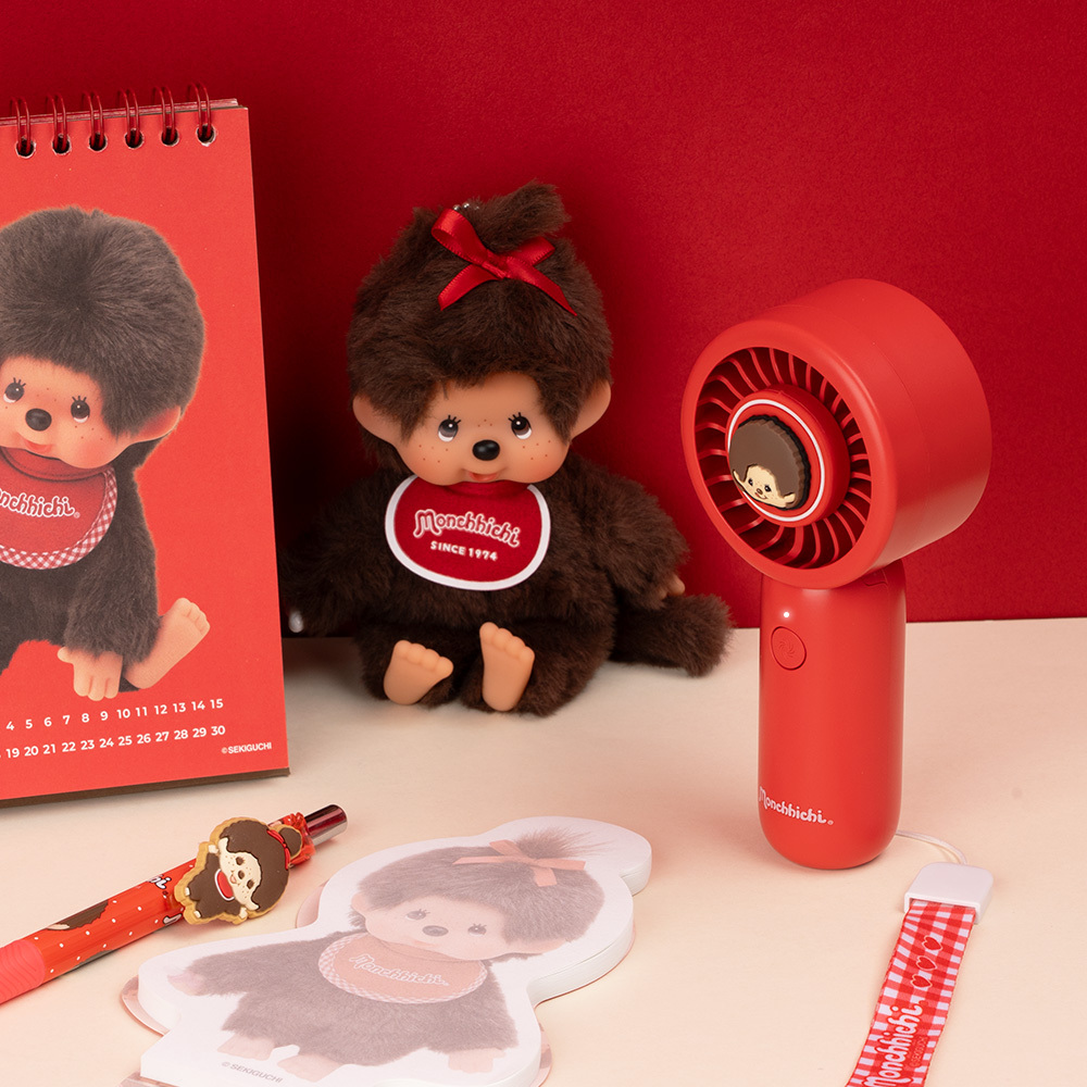 🇰🇷 ROYCHE X MONCHHICHI 夢奇奇 蒙奇奇 無線手持風扇 電風扇 / 預購
