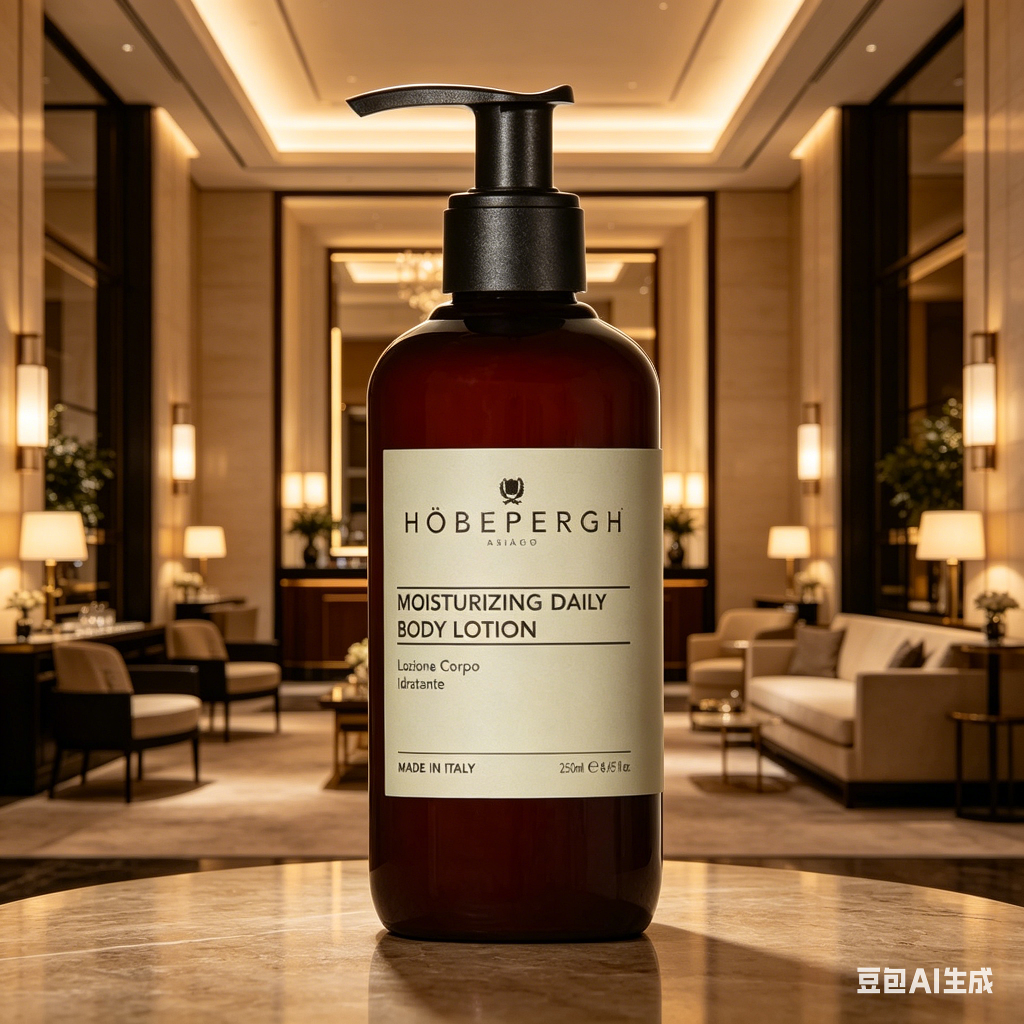 意大利 HobePergh【正品】山野花身體乳250ml  修護滋潤 寶格麗酒店御用保濕身體乳 MOISTURIZING DAILY BODY LOTION