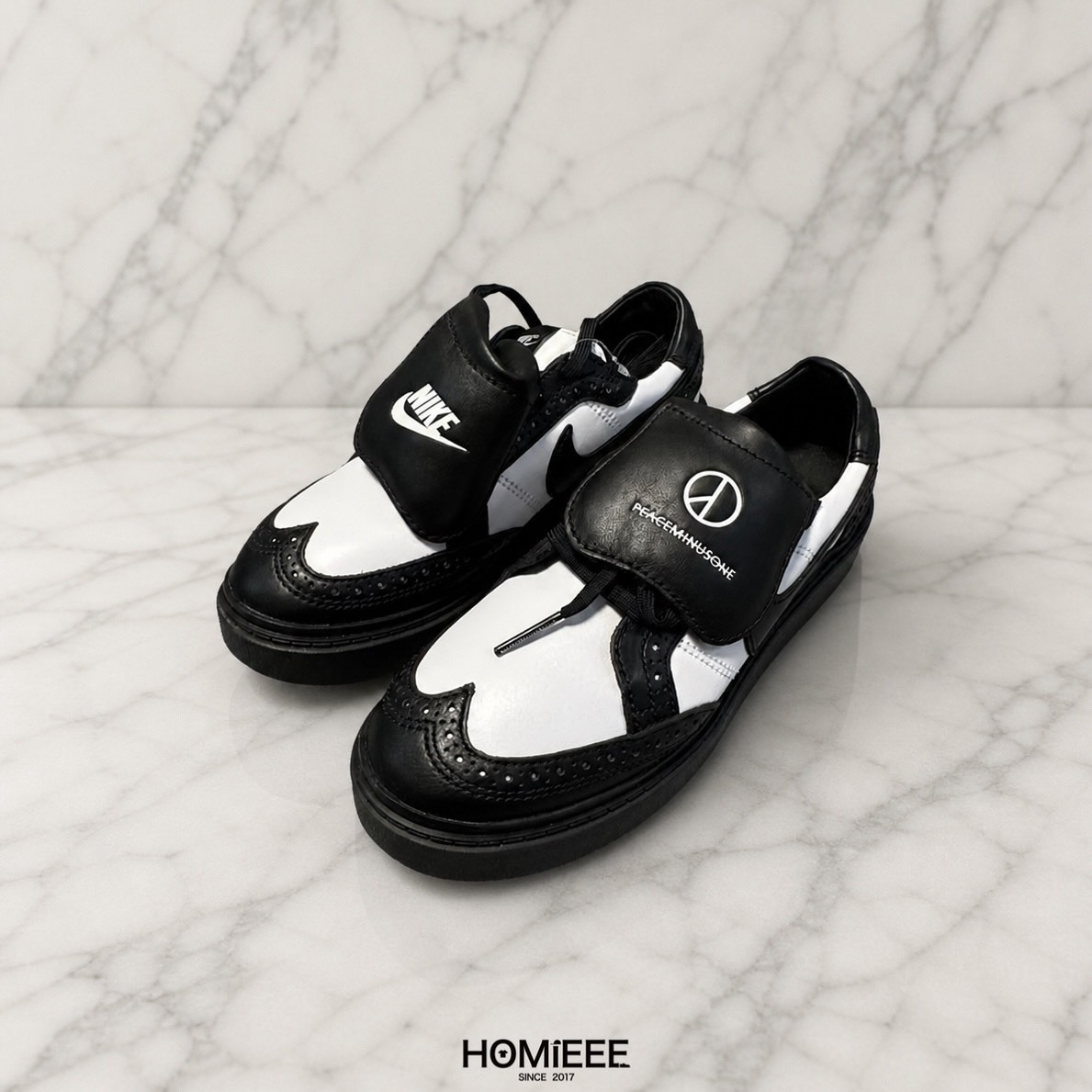 Nike x PEACEMINUSONE Kwondo1 黑白 雛菊 GD [DH2482-101]