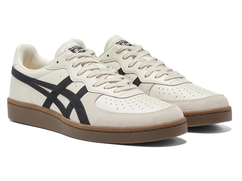 【日本限時連線代購】Onitsuka Tiger GSM 鬼塚虎 麂皮 仿皮革 板鞋 白黑焦糖底 1183A353-127