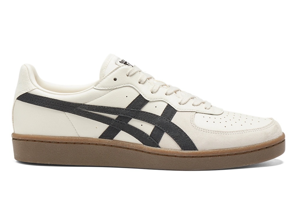 【日本限時連線代購】Onitsuka Tiger GSM 鬼塚虎 麂皮 仿皮革 板鞋 白黑焦糖底 1183A353-127