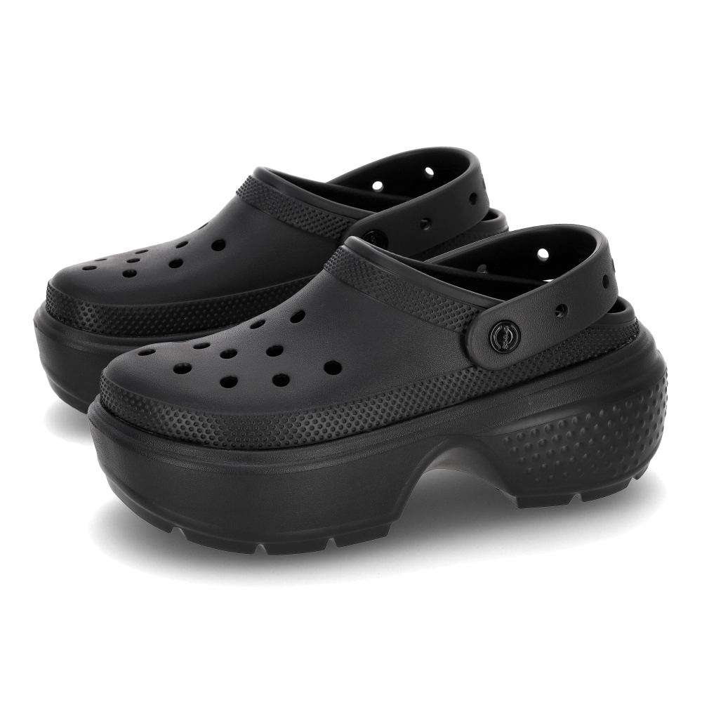 Crocs Stomp Clog 男鞋 女鞋 黑色 雪屋克駱格 厚底 卡駱馳 中性 休閒 涼拖鞋 209347001