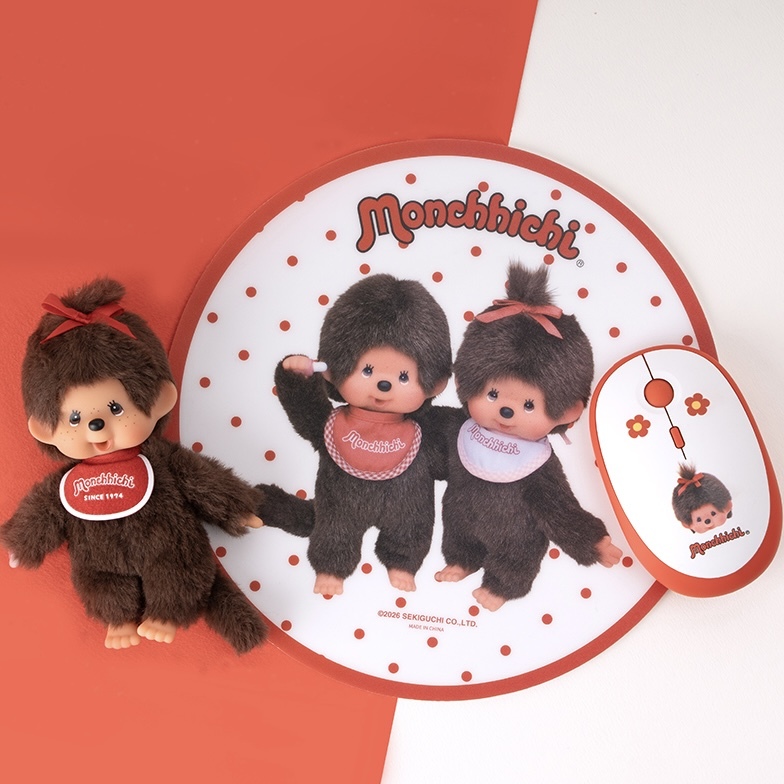 🇰🇷 ROYCHE X MONCHHICHI 夢奇奇 蒙奇奇 滑鼠墊 / 預購