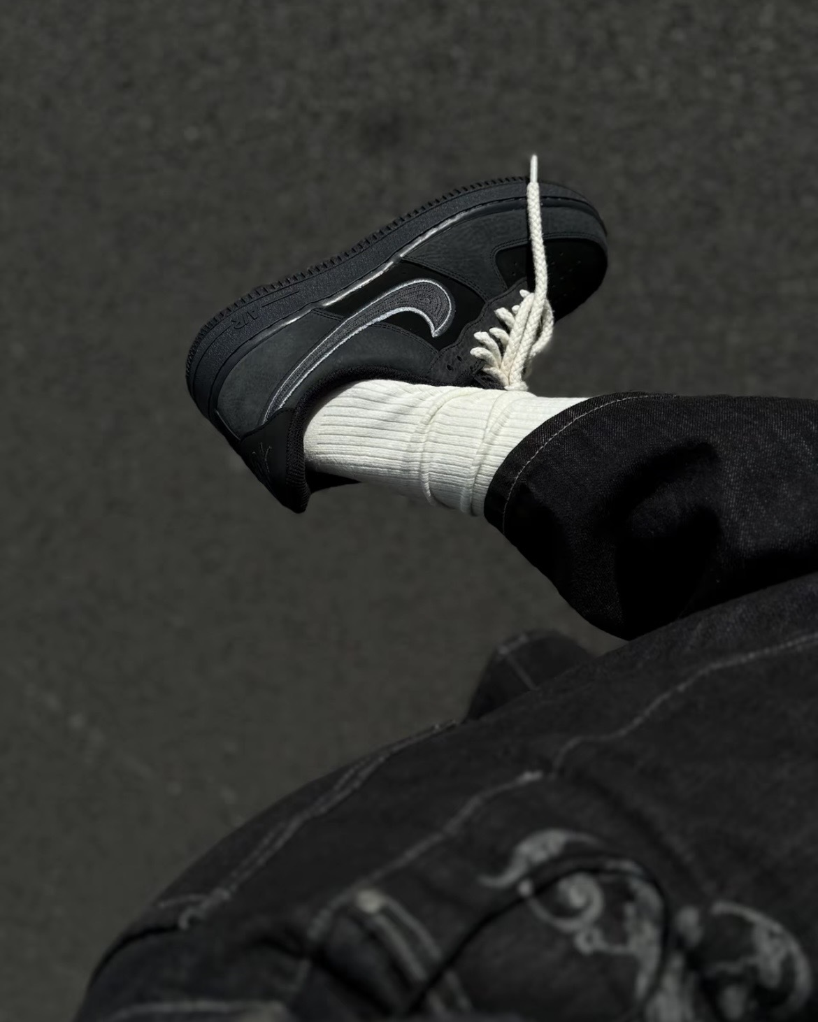 (預訂) Nike Air Force 1 Low - Black Smoke Grey