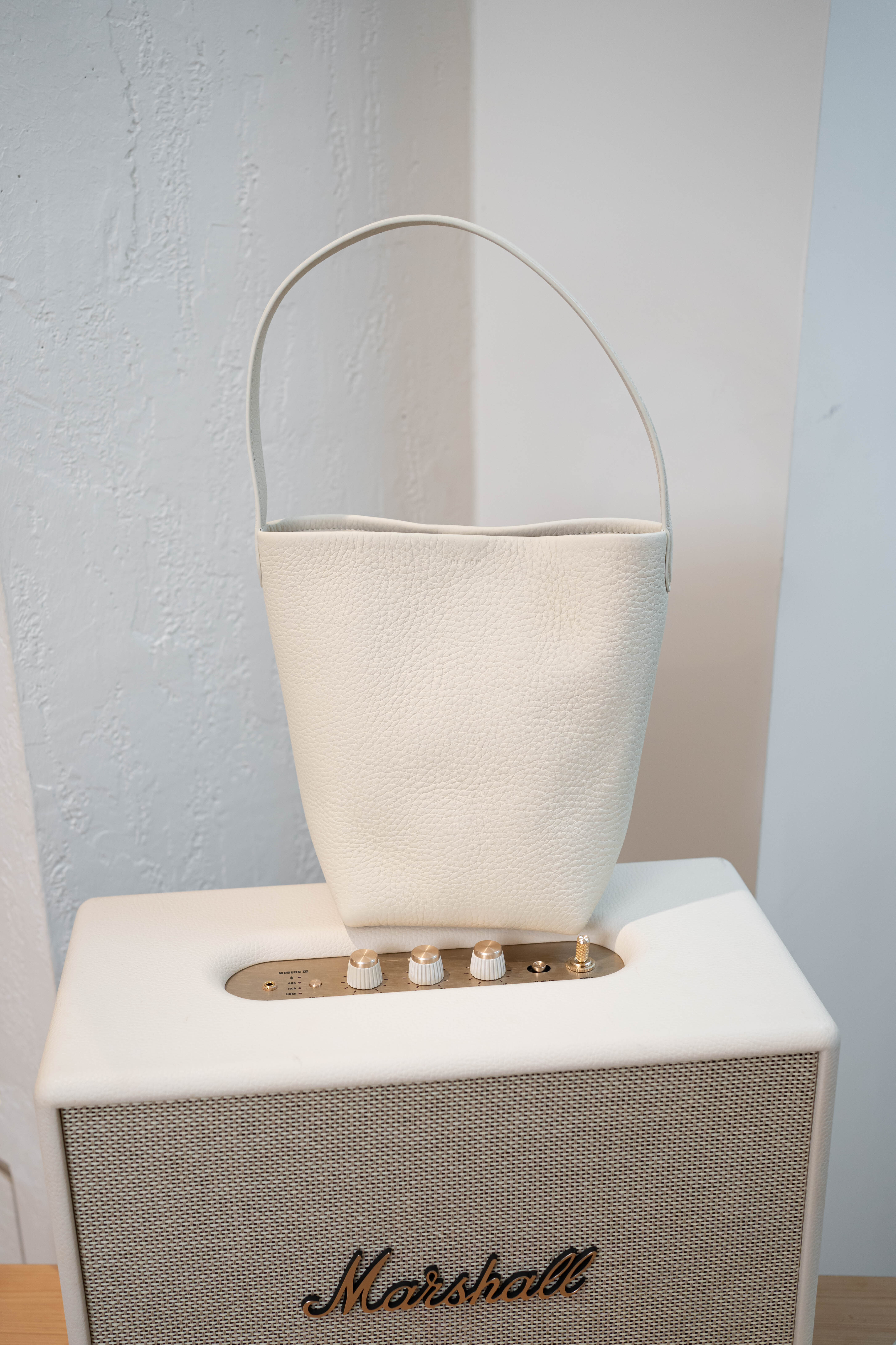 The Row Small N/S Park Tote Bag 象牙白