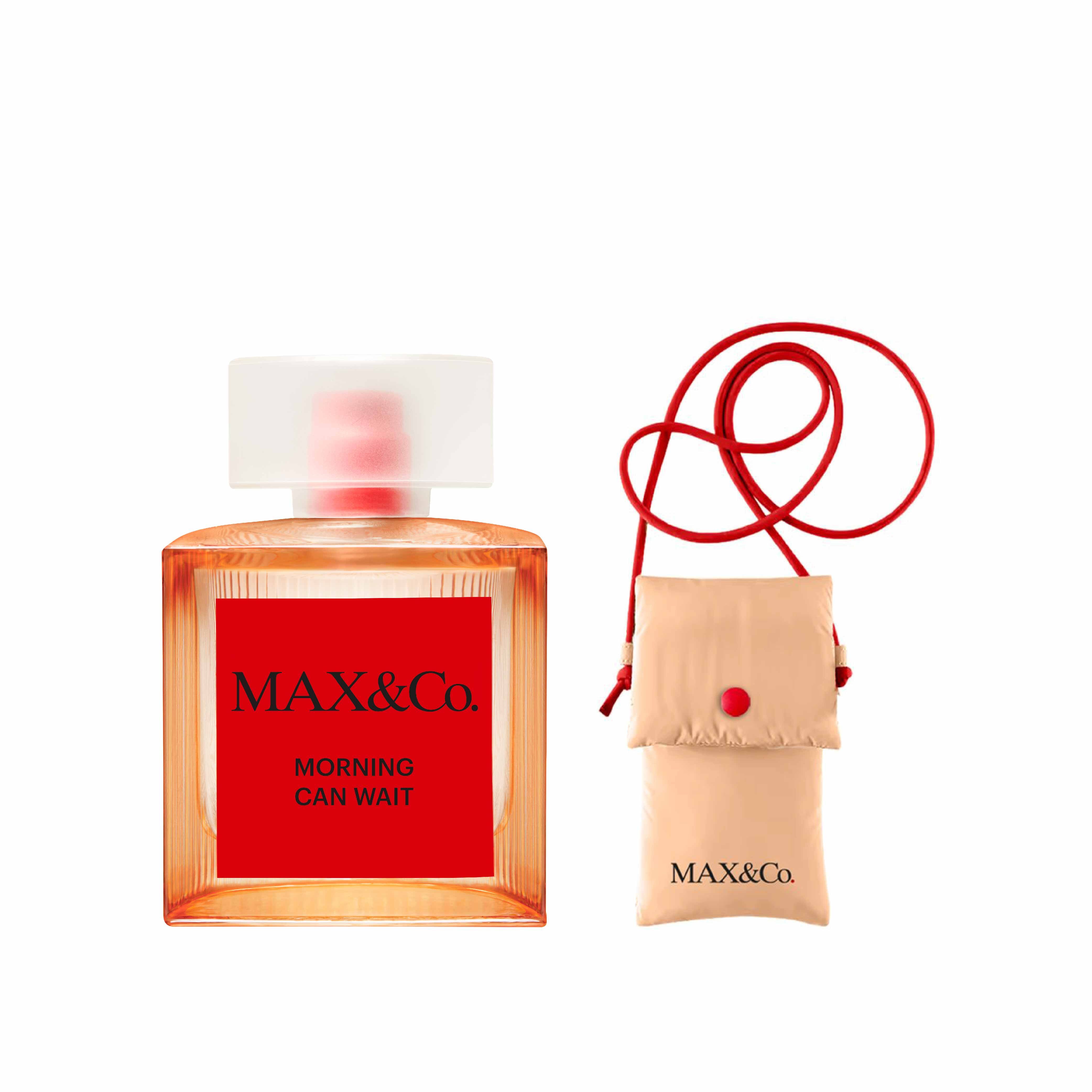 【GISH Beauty】MAX&Co. 浪漫永夜女性淡香精 100ml  贈 品牌手機包(橘)