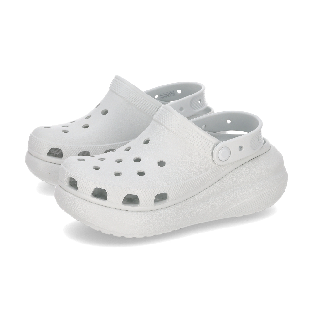 Crocs Crush Clog 男鞋 女鞋 月光灰色 泡芙克駱格 厚底 休閒 中性 卡駱馳 涼拖鞋 2075211NK
