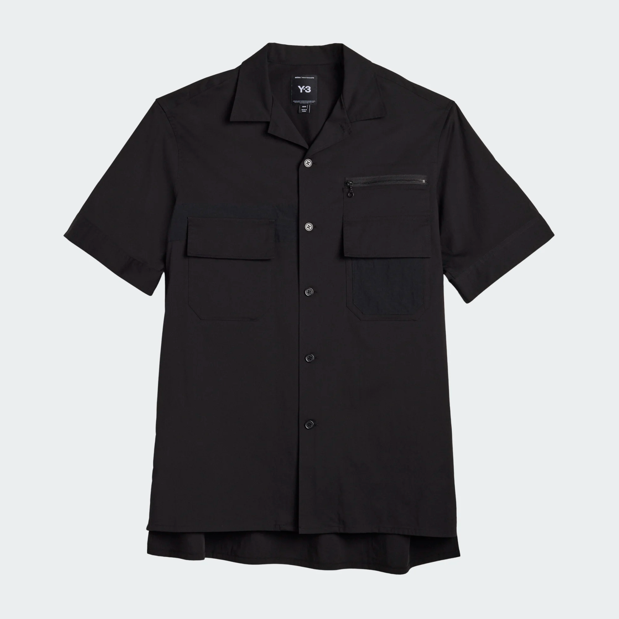 【 Y-3 UT SHIRT SS 短袖襯衫 - 黑 】