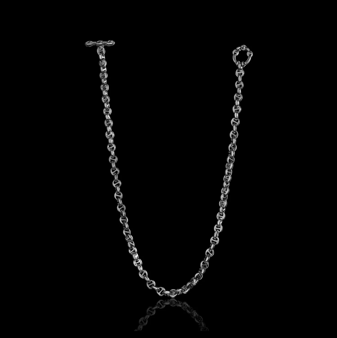 HB063 5MM OPEN-LINK NECKLACE