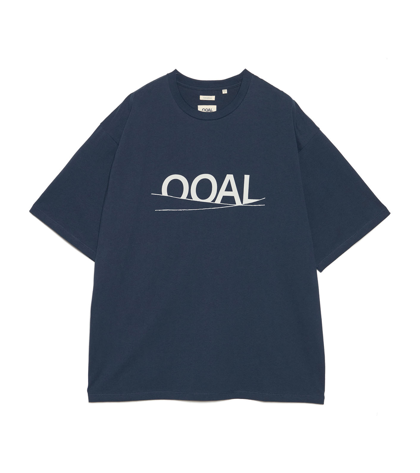 nanamica OOAL GRAPHIC TEE - NAVY