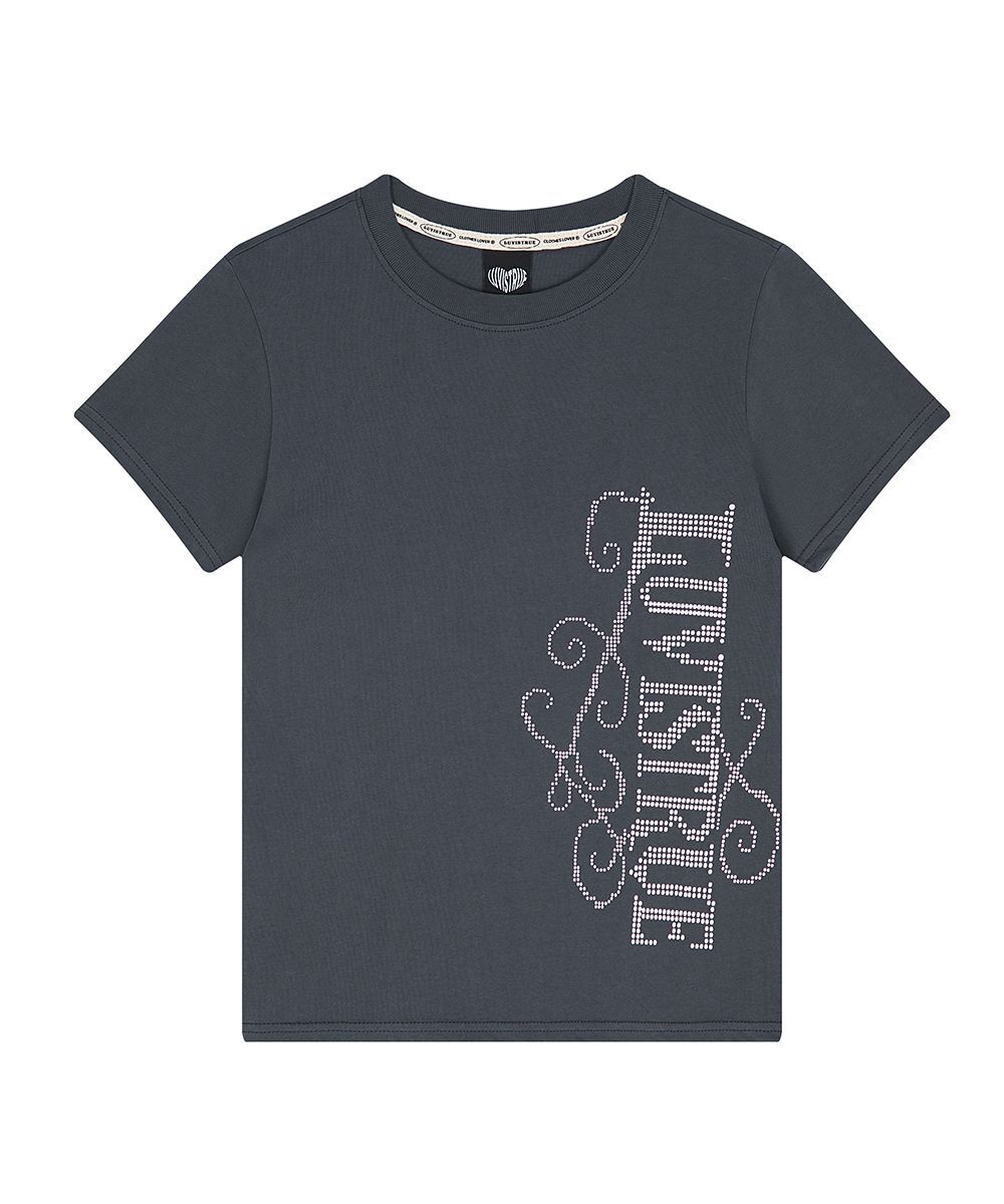 LUVISTRUE EL Logo Tee 炭灰色 5010549012