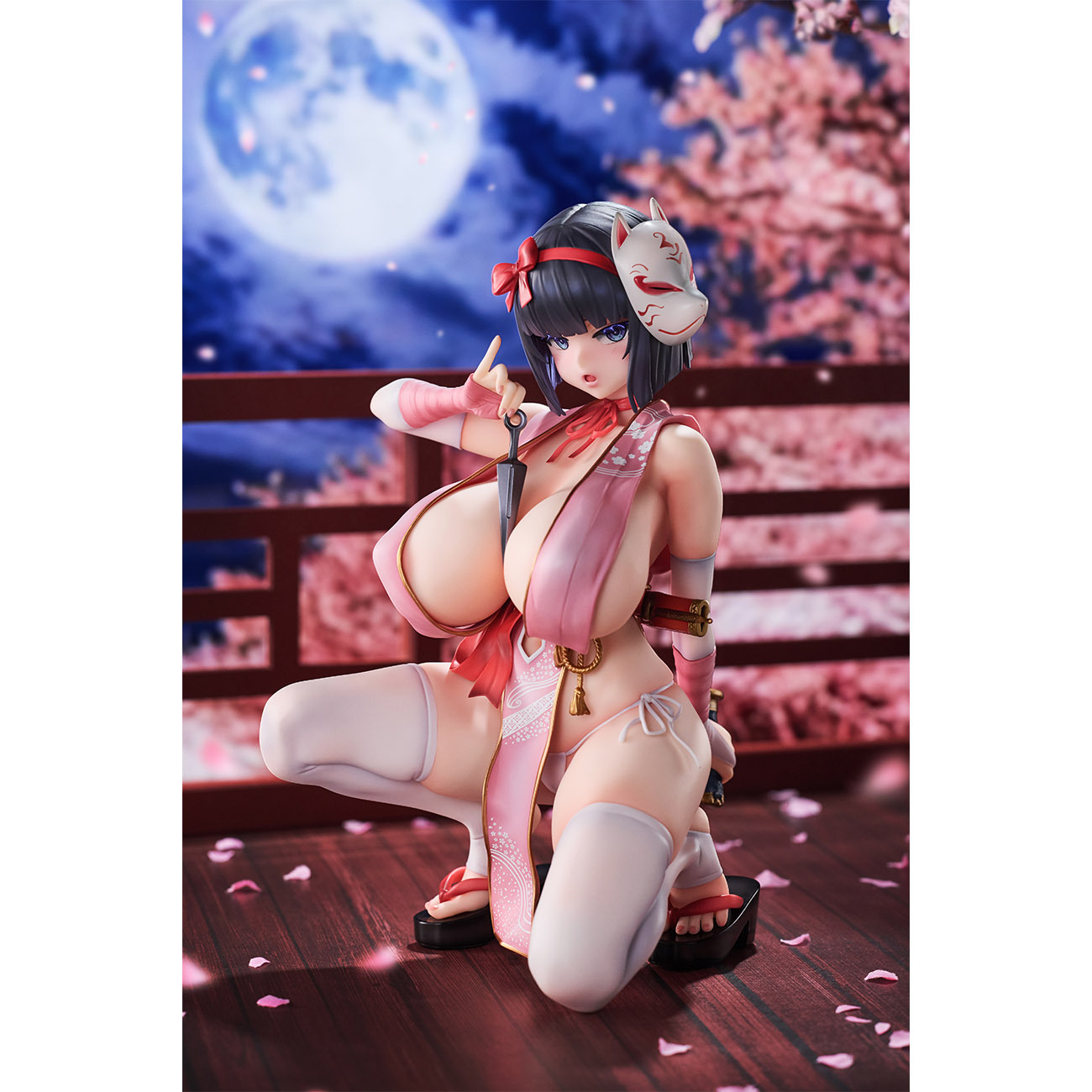 Sep  native nocturne Graham Kamen Kaede Onazuki Cherry blossom color ver. 1/5 Complete Figure Pre-orde