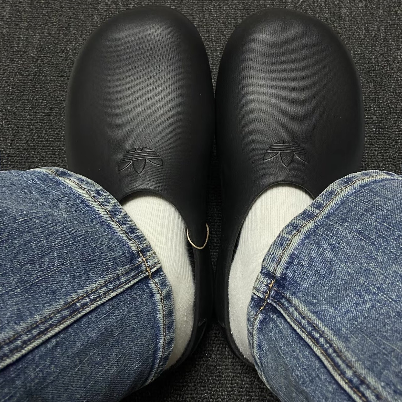ADIDAS ADIFOM STAN SMITH MULE W 全黑 厚底 穆勒鞋 懶人鞋 IE4626