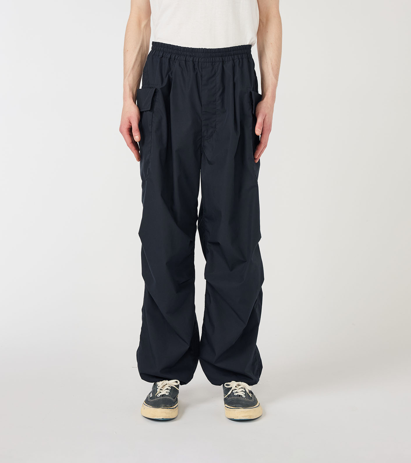 nanamica CARGO DECK PANTS - DARK NAVY