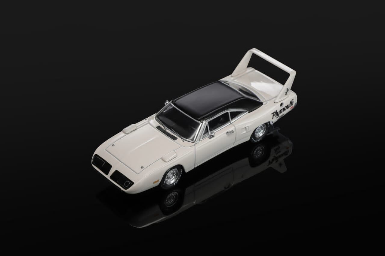 預訂:1/64 Mirage Plymouth Superbird White (MPSW )