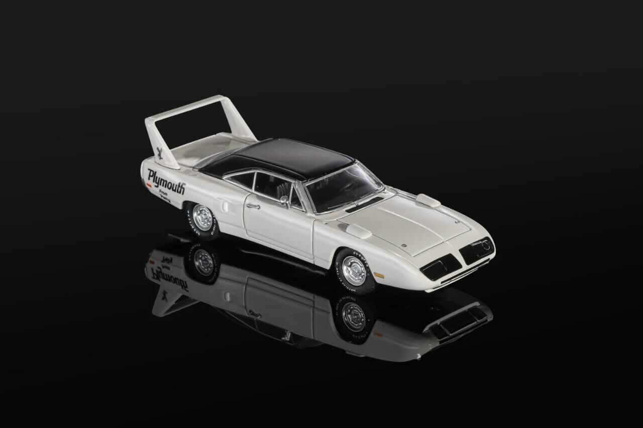 預訂:1/64 Mirage Plymouth Superbird White (MPSW )