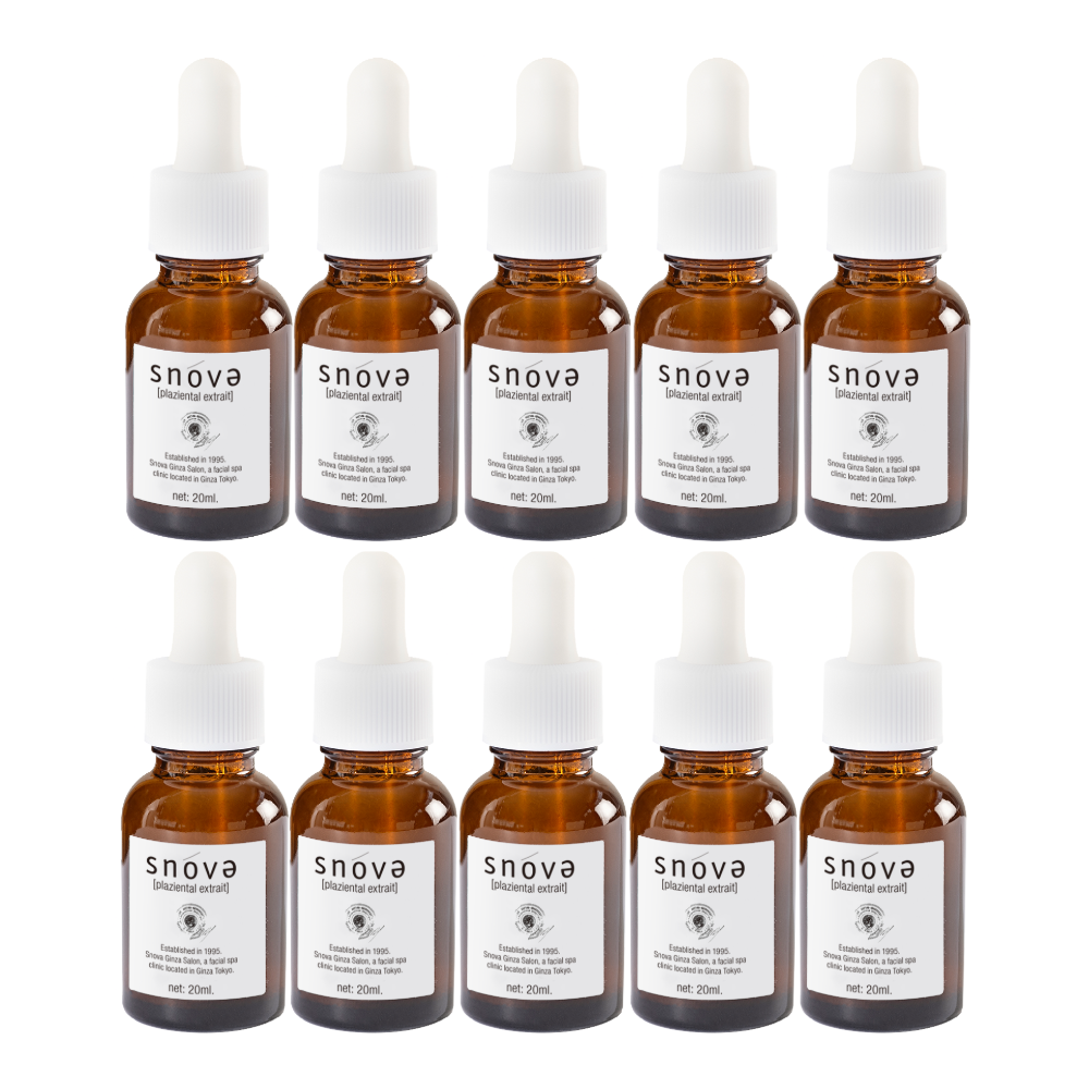 最新版- 第3代胎盤素逆齡亮白精華液 (20ml) 10件裝 (