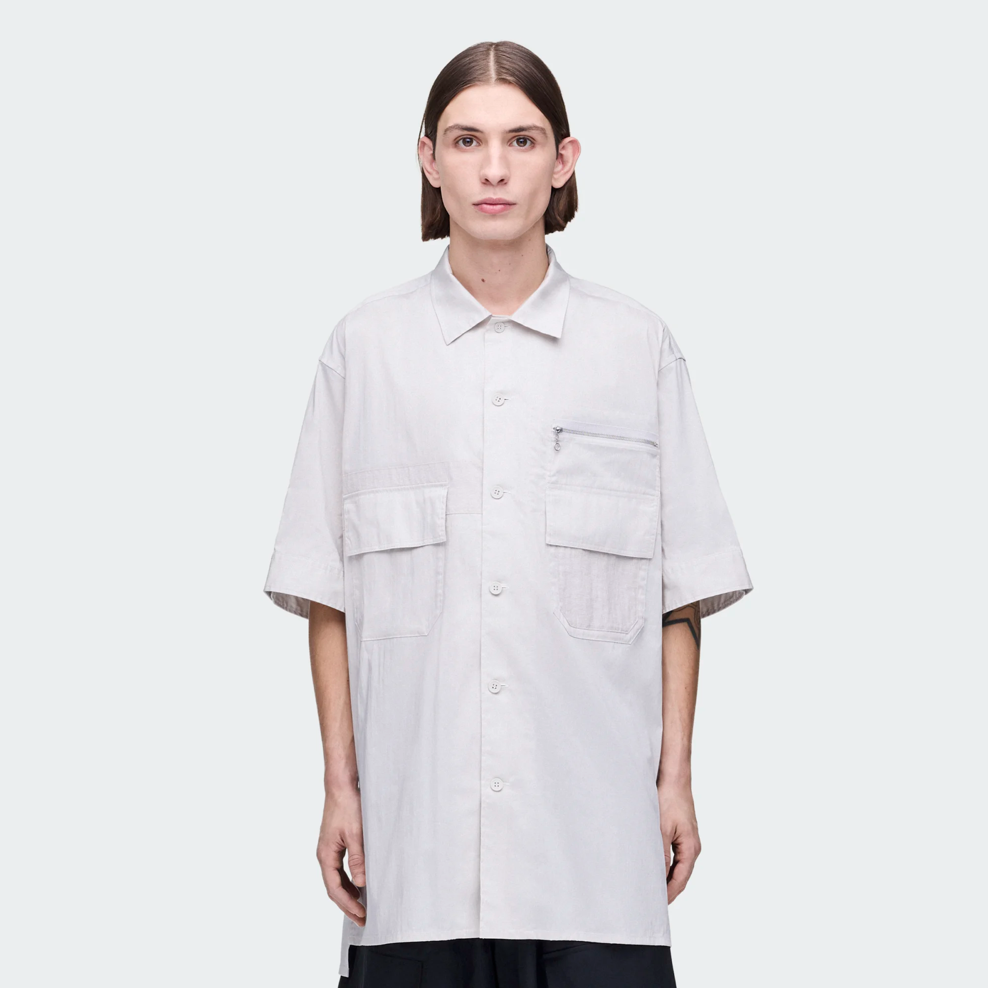 【 Y-3 UT SHIRT SS 短袖襯衫 - 杏 】
