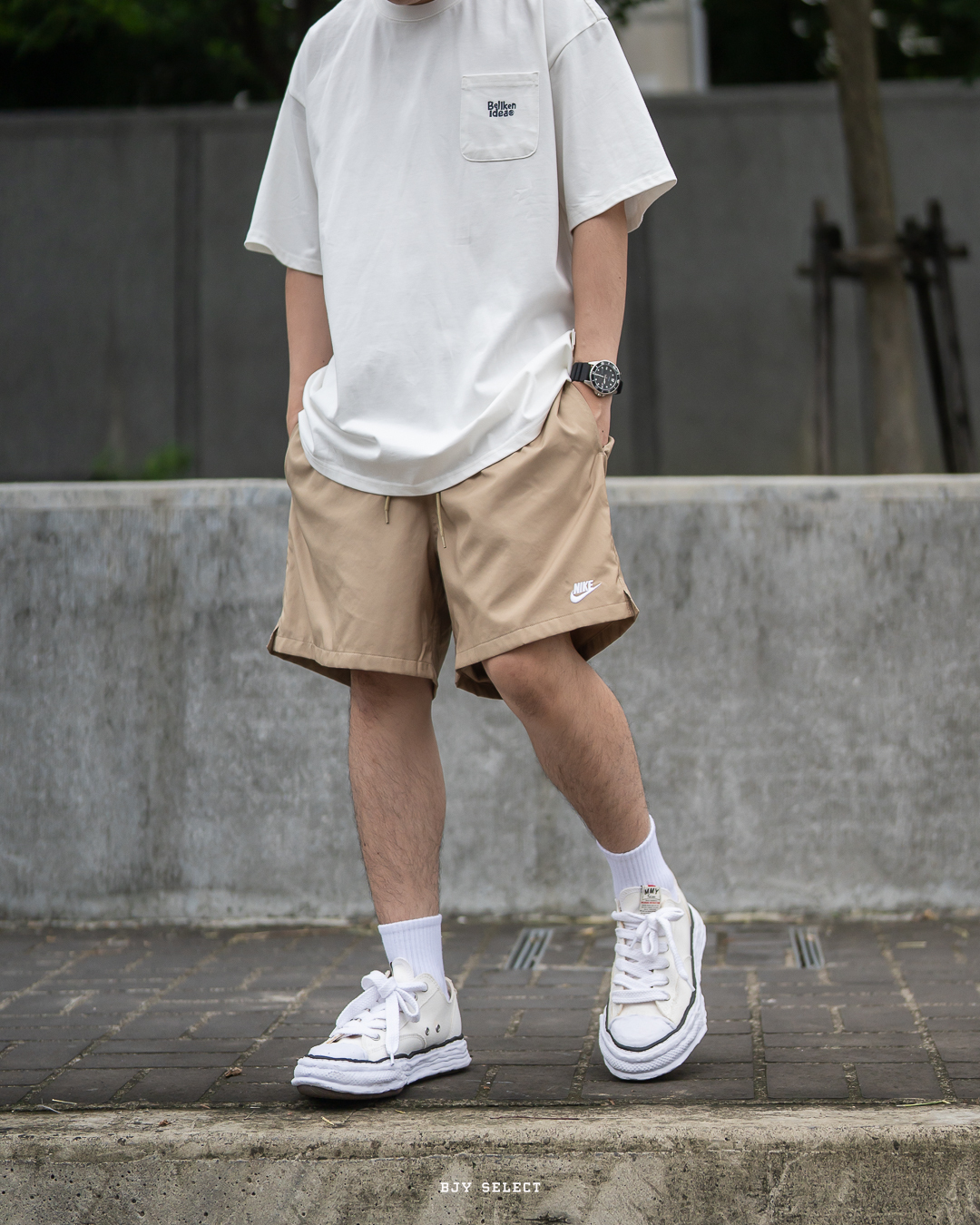 #現貨 Nike Club 梭織運動短褲 FN3308-010黑 297卡其
