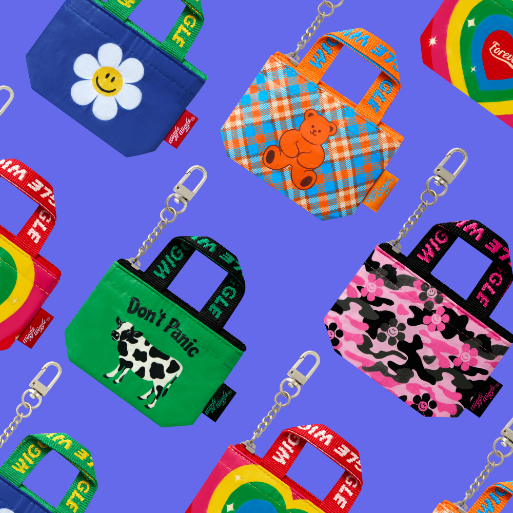WIGGLE WIGGLE Mini Tarpaulin Bag Keyring