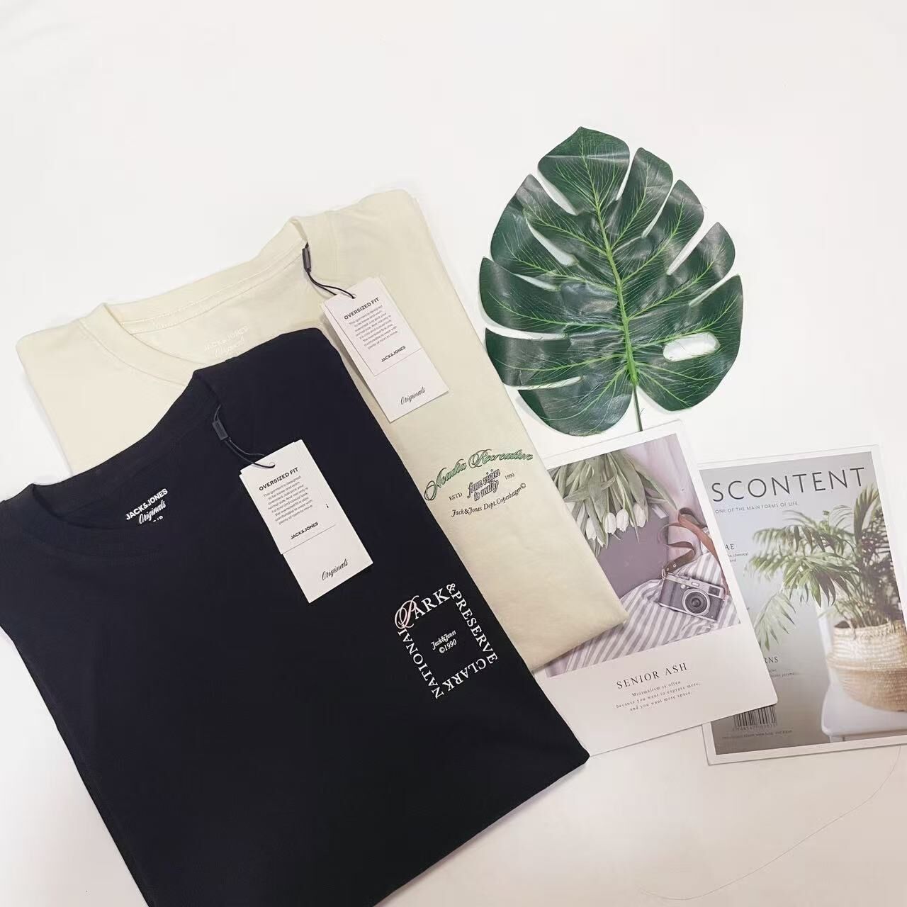 JACK & JONES BACK PRINT TEE