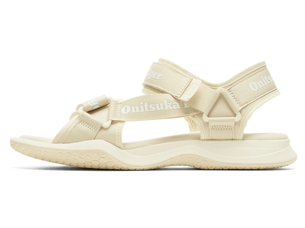 【日本限時連線代購】Onitsuka Tiger OHBORI STRAP 鬼冢虎 魔鬼氈 沙灘涼鞋 燕麥 1183B305-250