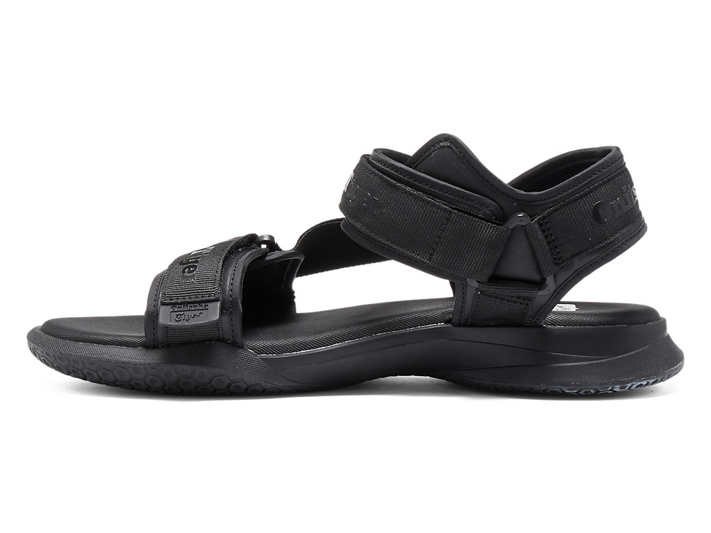 【日本限時連線代購】Onitsuka Tiger OHBORI STRAP 鬼冢虎 魔鬼氈 沙灘涼鞋 黑色 1183B305-002