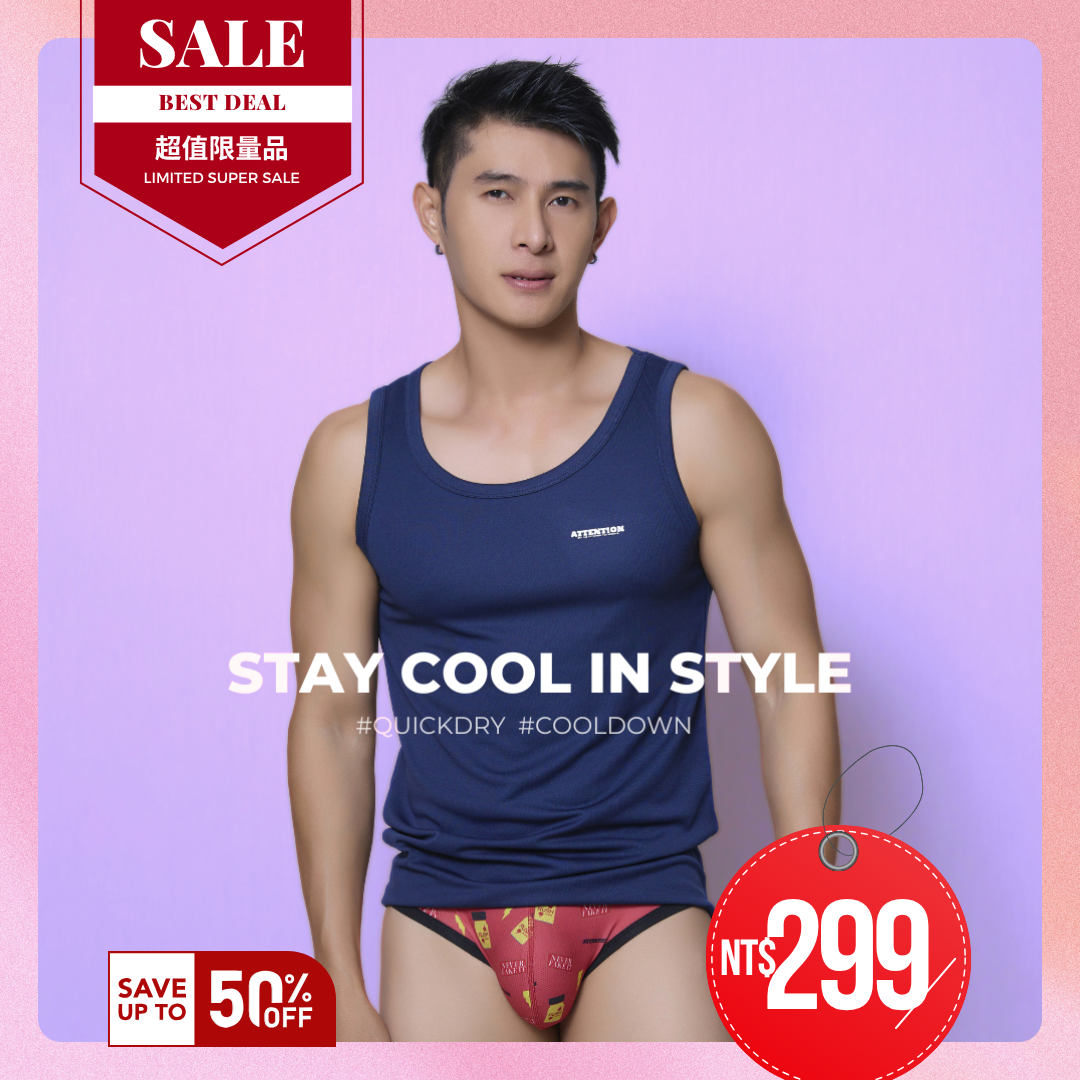 ❖May 50% Off Sale❖【Navy】Attention Workout Quick Dry/Cool Down Sport Tank Tops