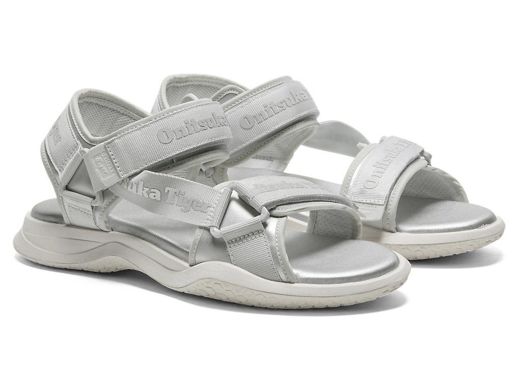 【日本限時連線代購】Onitsuka Tiger OHBORI STRAP 鬼冢虎 魔鬼氈 沙灘涼鞋 冰川灰 1183b305-021