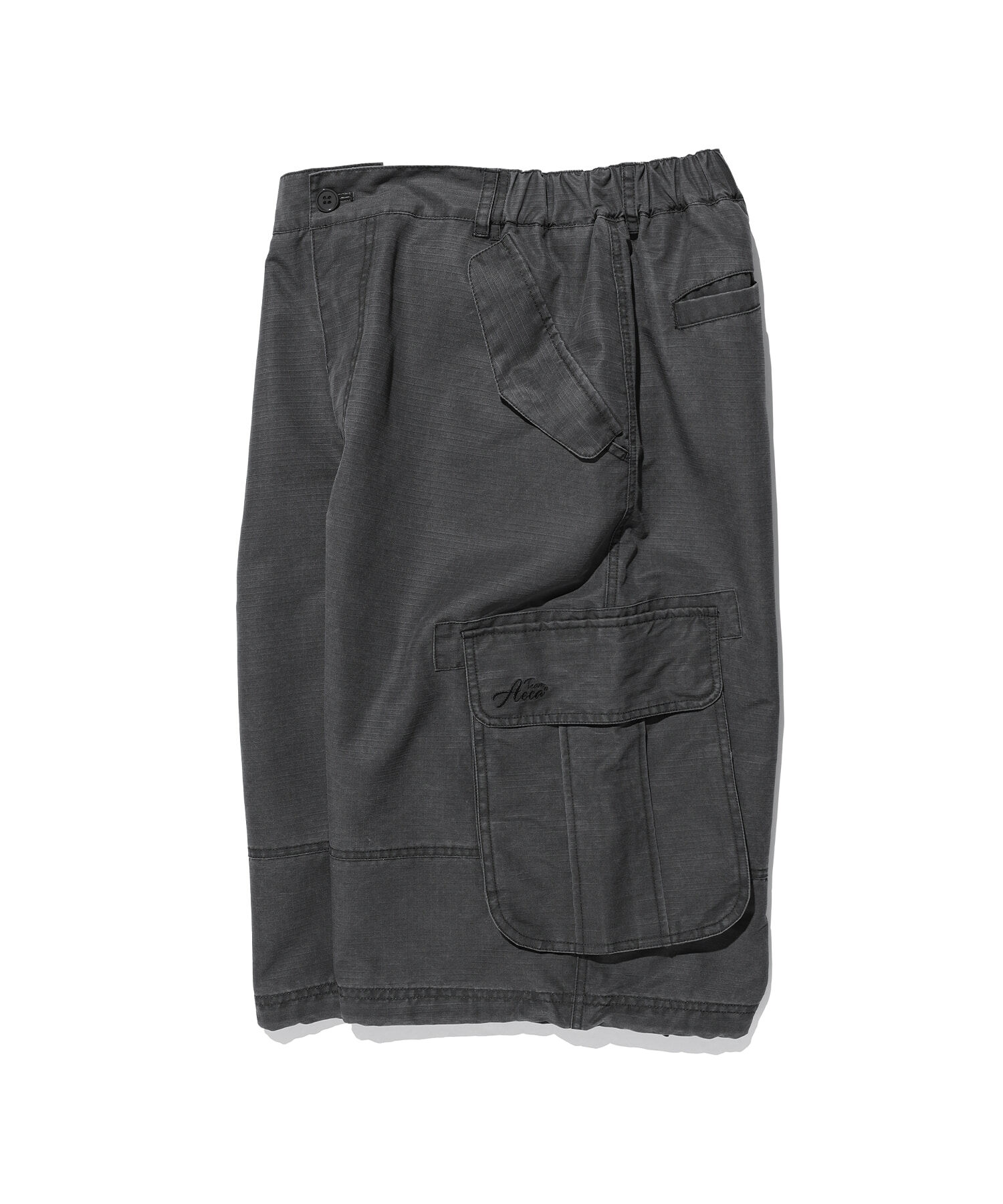AECA RIPSTOP WASHING CARGO SHORTS CHARCOAL AW2602SP04CH