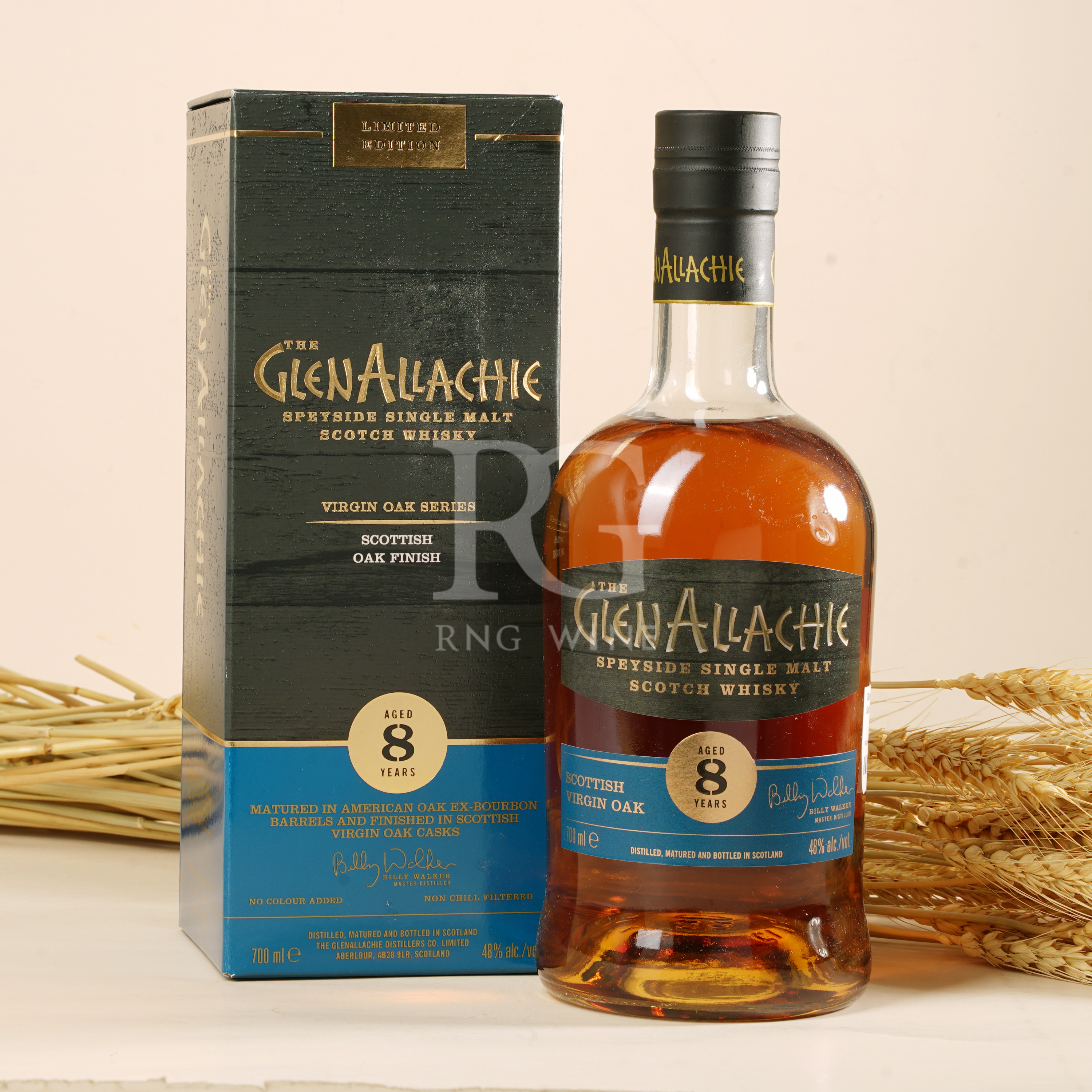 Glenallachie 8 Years Old Scottish Virgin Oak 48%