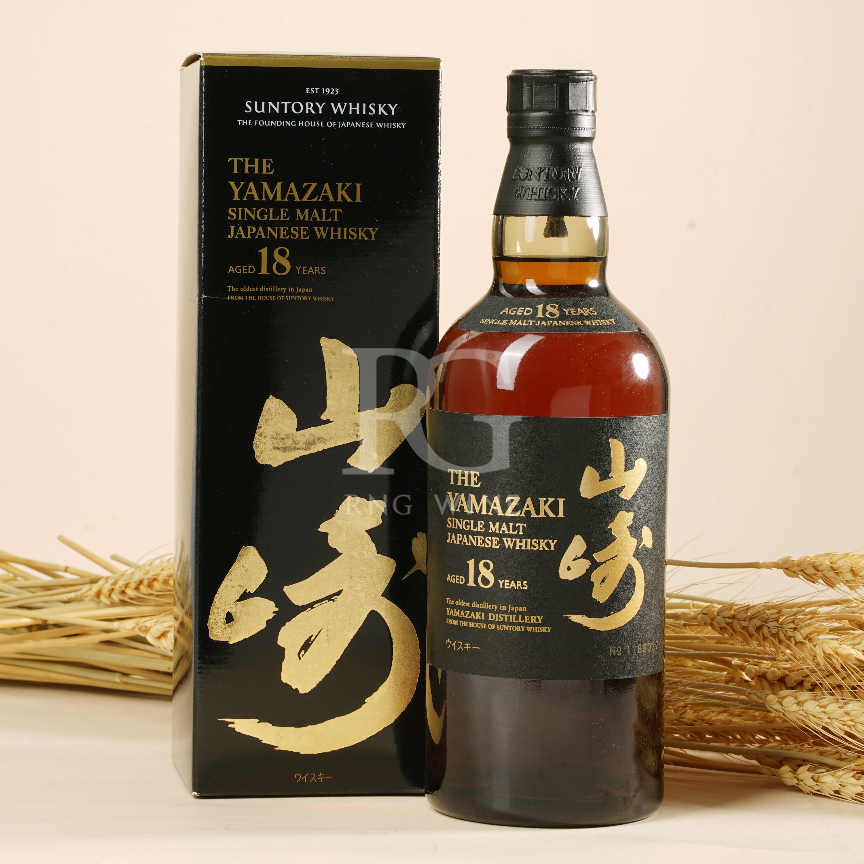 山崎 The Yamazaki 18 Year Old Single Malt Whisky