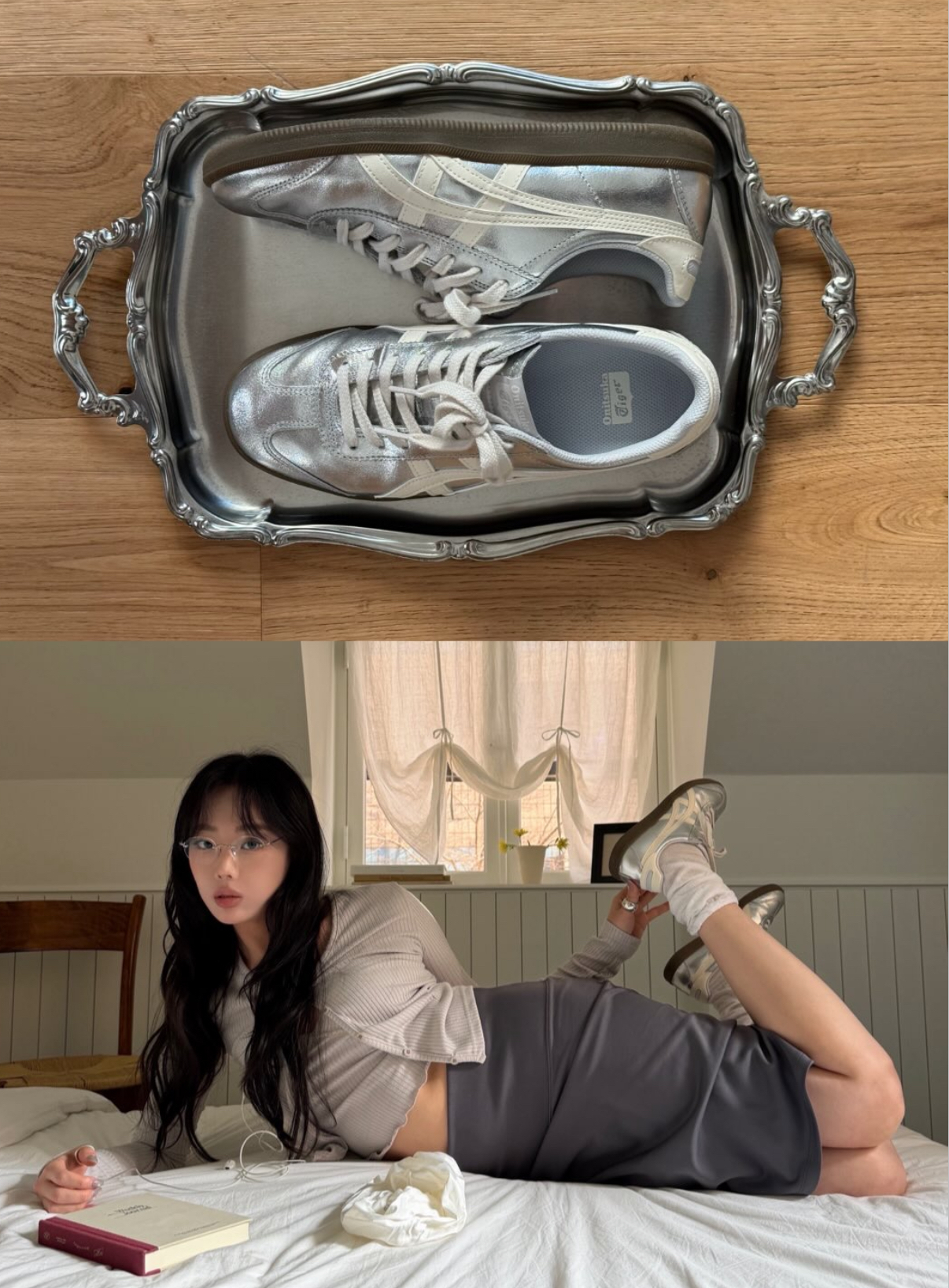 Onitsuka Tiger Tokuten 鬼塚虎 德訓鞋 銀色 Y2K 銀白 虎爪 焦糖底 男女鞋 1183C429-020/預購