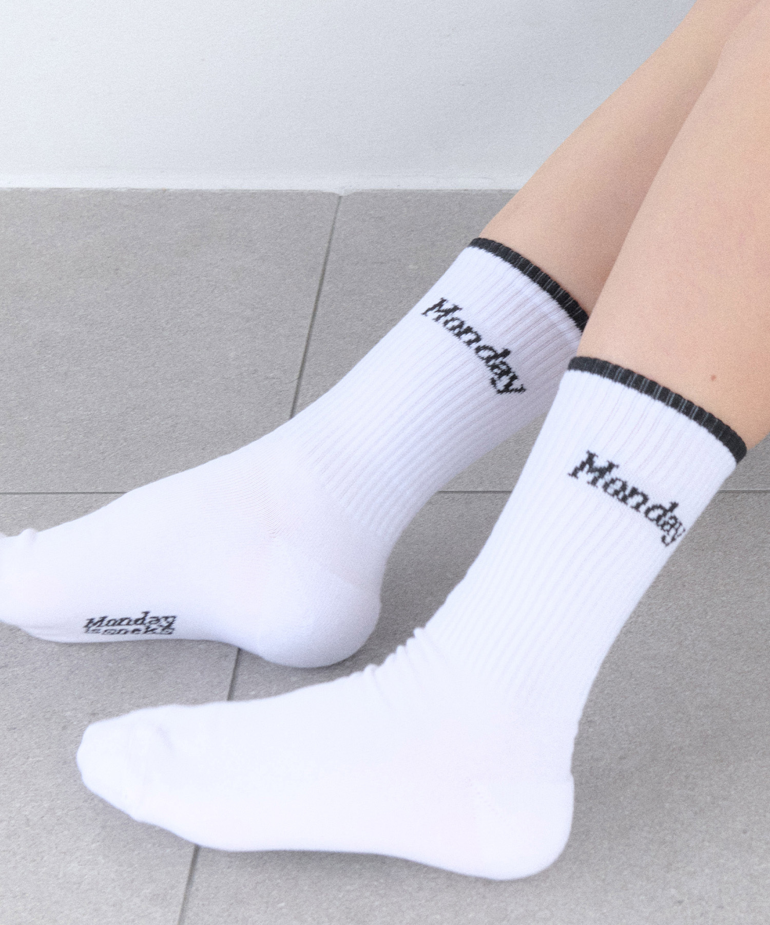 I HATE MONDAY｜Monday Crew Socks (4colors)