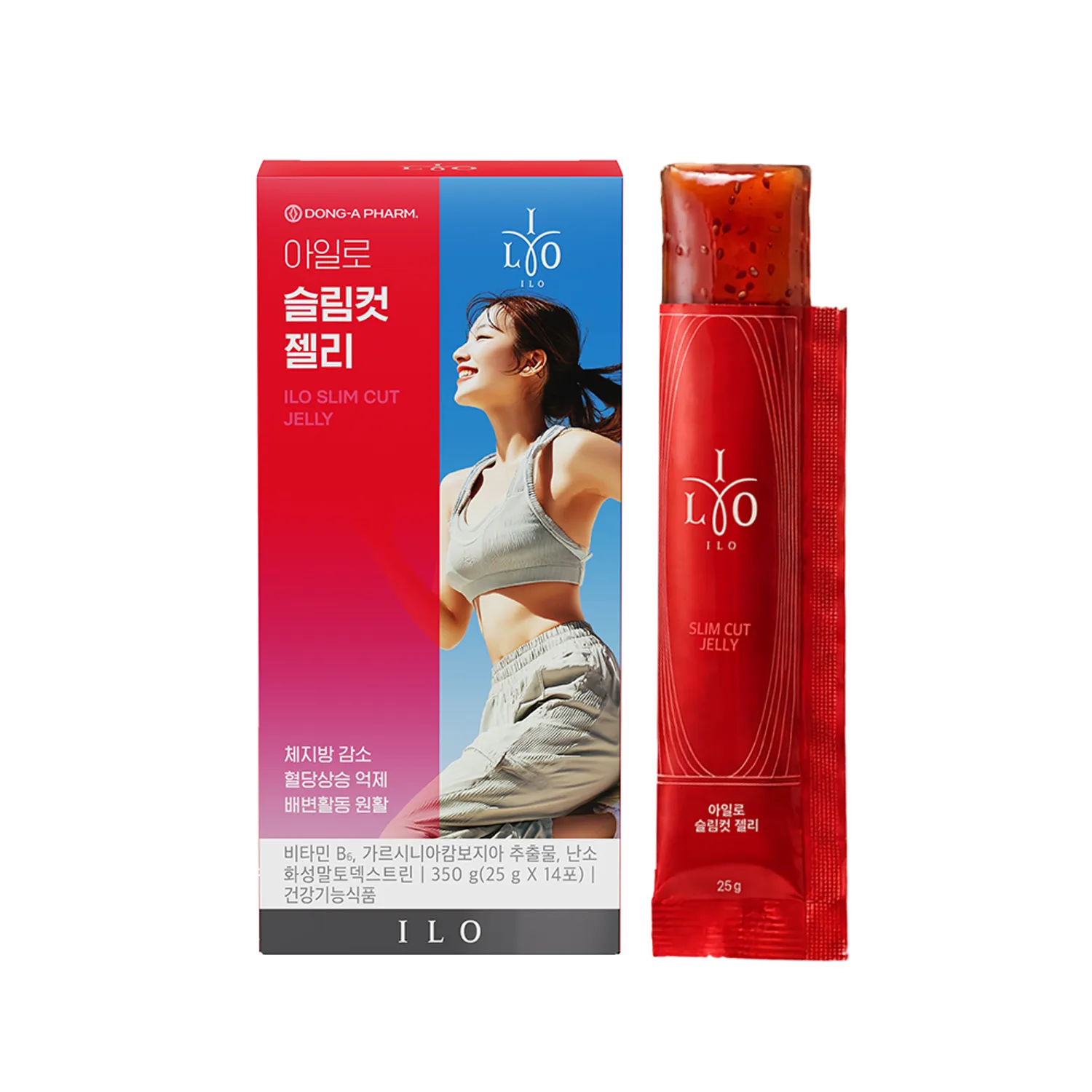 ZG011 ILO Slim Cut Jelly 纖盈控糖啫喱（25g*14包*7盒）(買6送1 共7盒3個月套裝) EXP: 27.08.26