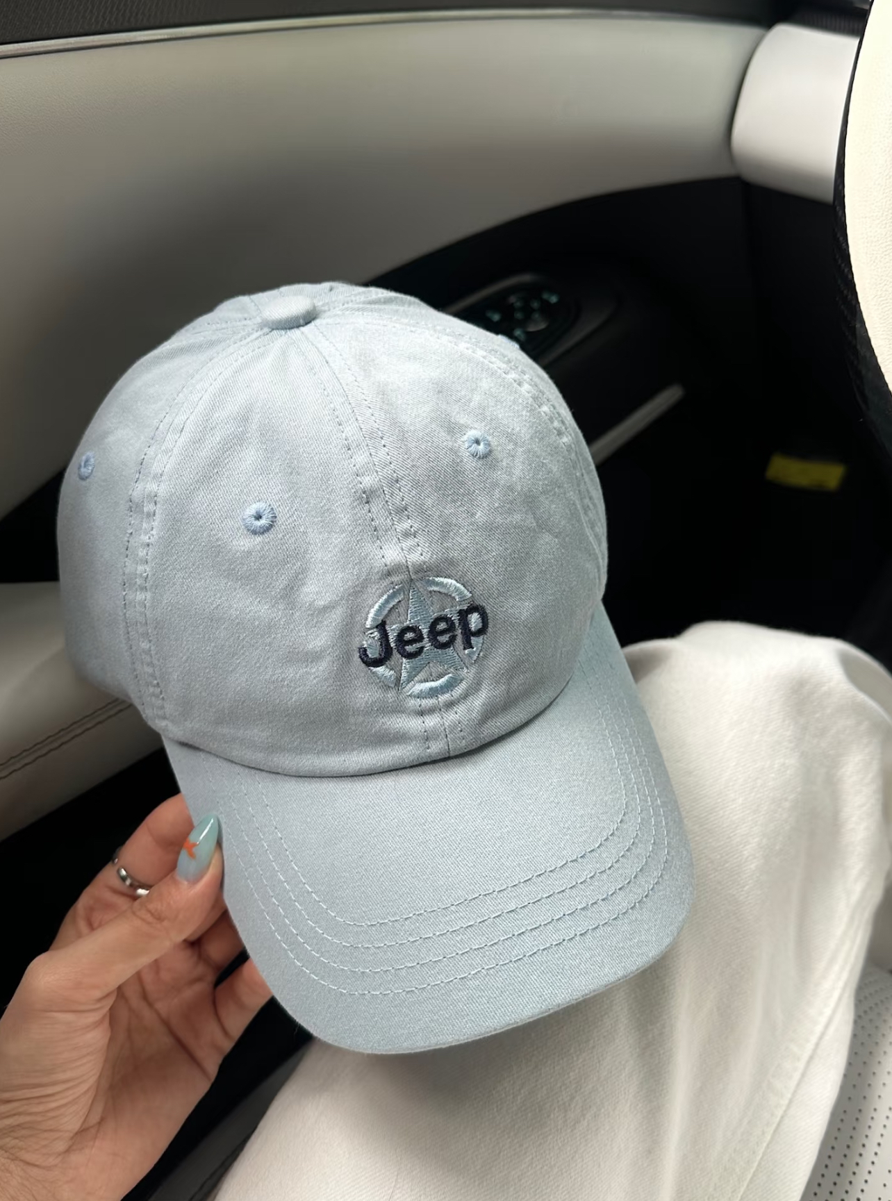 代購-Jeep 復古五角星 刺繡 老帽
