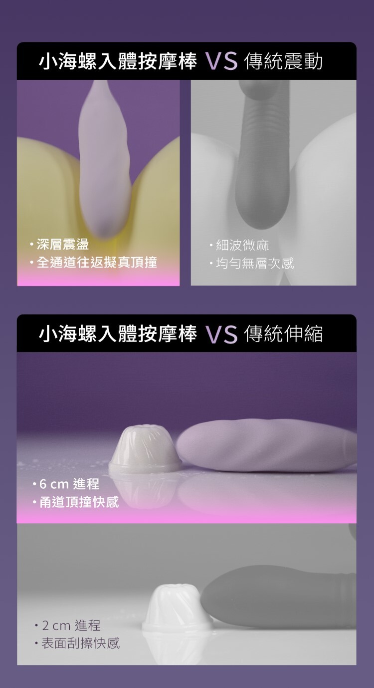 UEROS 小海螺吸吮入體按摩棒 吸吮器 情趣按摩棒