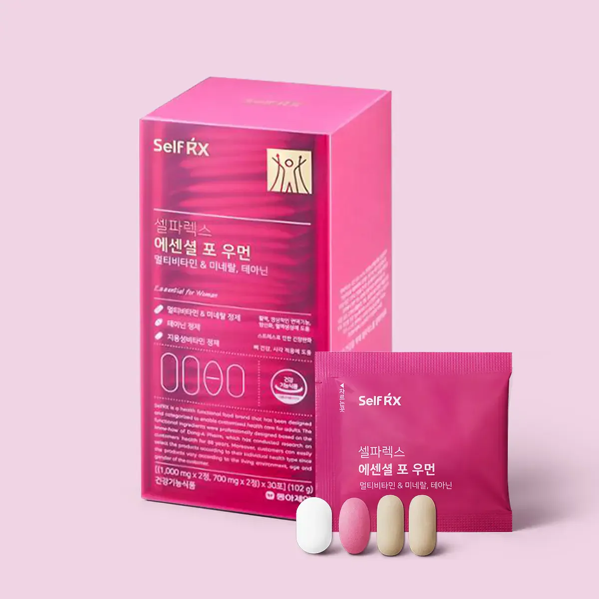 ZG016 Self RX 綜合維他命 - 女性專屬配方 (1個月份量, 30包) (有pomo 買5送1) EXP: 2026.12.08