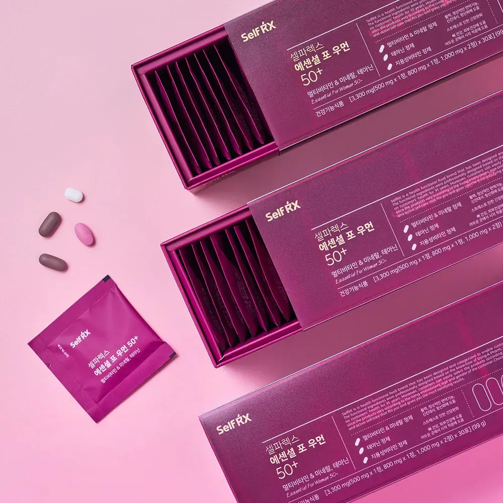 ZG018 Self RX 綜合維他命 - 50+女性專屬配方 (1個月份量, 30包) (有pomo 買5送1) EXP: 2027.05.04